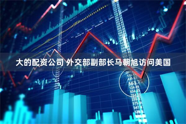 大的配资公司 外交部副部长马朝旭访问美国